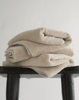 Organic Cotton Body Towel - Naked Sand
