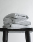 Organic Cotton Body Towel - Misty Grey